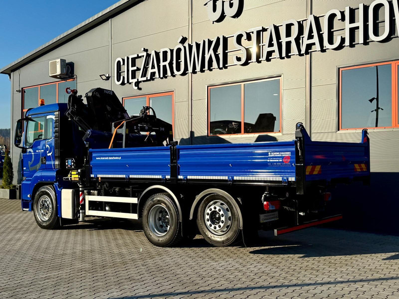 MAN TGS TGX TGL 26.360 Wywrotka 3S + HDS HMF // 4 x wusyw 12,6 m - Camión volquete, Camión grúa: foto 3 MAN TGS TGX TGL 26.360 Wywrotka 3S + HDS HMF // 4 x wusyw 12,6 m - Camión volquete, Camión grúa: foto 3