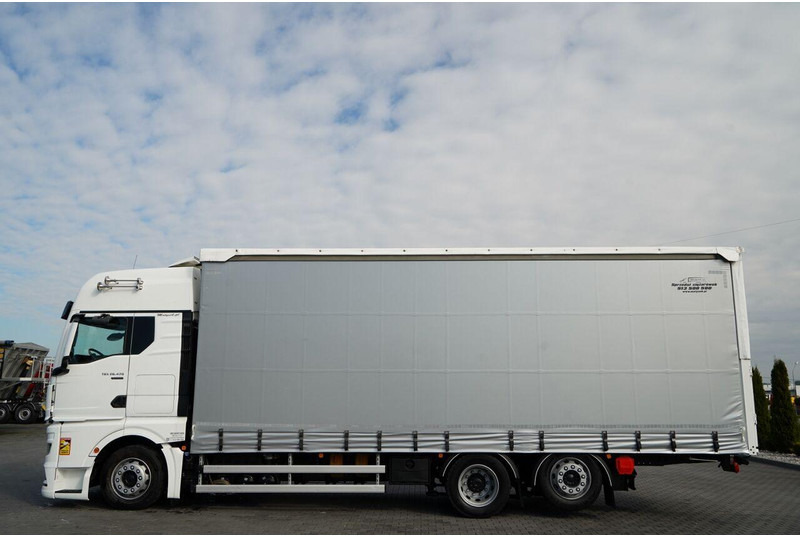 MAN TGX 26.470 / 6x2 / FIRANKA / SOLÓWKA / 6x2 / 120 m3 / OŚ PODNOSZ - Camión lona: foto 3 MAN TGX 26.470 / 6x2 / FIRANKA / SOLÓWKA / 6x2 / 120 m3 / OŚ PODNOSZ - Camión lona: foto 3