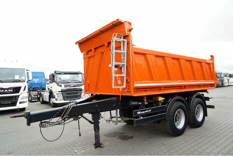 Meiller WYWROTKA 3 STRONNA / PRZYCZEPA TANDEM / OŚ PODNOSZONA / SAF - Remolque volquete: foto 5 Meiller WYWROTKA 3 STRONNA / PRZYCZEPA TANDEM / OŚ PODNOSZONA / SAF - Remolque volquete: foto 5