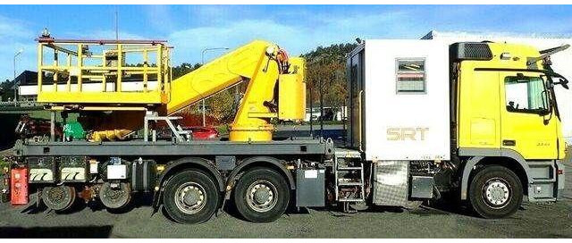 Mercedes-Benz 3344 SRT SCHÖRLING Road Rail Railway Zweiweg - Camión con plataforma elevadora: foto 5 Mercedes-Benz 3344 SRT SCHÖRLING Road Rail Railway Zweiweg - Camión con plataforma elevadora: foto 5