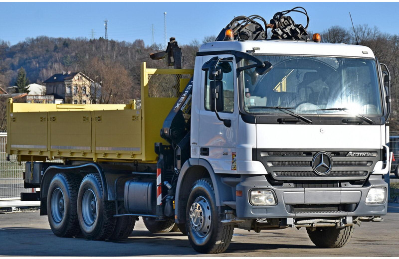 Mercedes-Benz ACTROS 2636 * TEREX 165.2E - A4 + FUNK/6x4 - Camión volquete, Camión grúa: foto 3 Mercedes-Benz ACTROS 2636 * TEREX 165.2E - A4 + FUNK/6x4 - Camión volquete, Camión grúa: foto 3