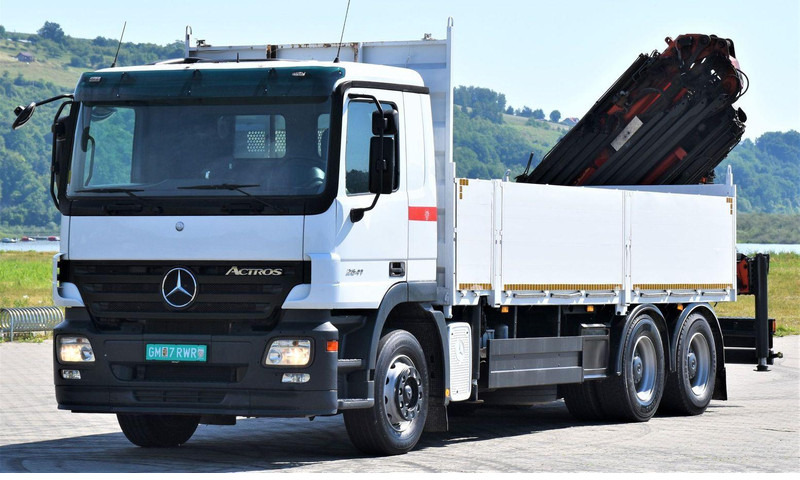 Mercedes-Benz ACTROS 2641 - Camión caja abierta, Camión grúa: foto 4 Mercedes-Benz ACTROS 2641 - Camión caja abierta, Camión grúa: foto 4