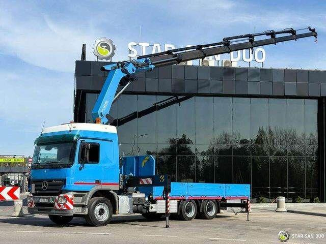 Mercedes-Benz ACTROS 2646L - Camión caja abierta, Camión grúa: foto 1 Mercedes-Benz ACTROS 2646L - Camión caja abierta, Camión grúa: foto 1