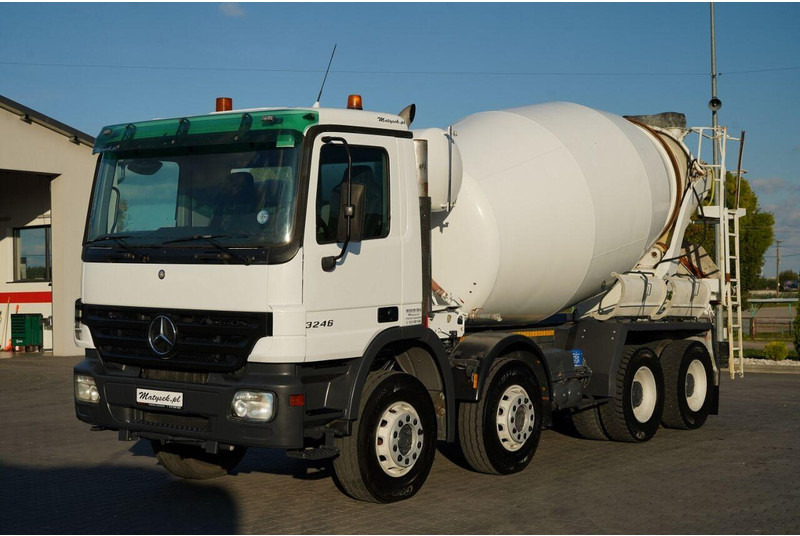 Mercedes-Benz ACTROS 3246 / BETONOMIESZARKA SCHWING STETTER / 8X4 / EPS + SPRZ - Camión hormigonera: foto 3 Mercedes-Benz ACTROS 3246 / BETONOMIESZARKA SCHWING STETTER / 8X4 / EPS + SPRZ - Camión hormigonera: foto 3