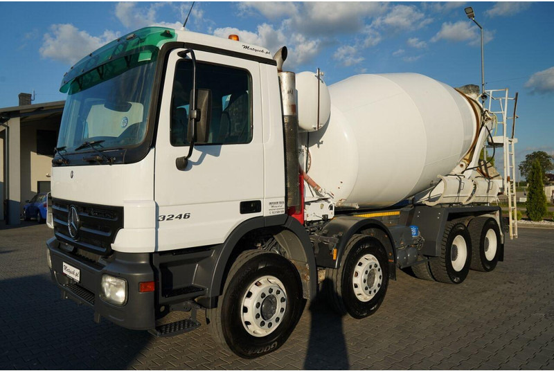 Mercedes-Benz ACTROS 3246 / BETONOMIESZARKA SCHWING STETTER / 8X4 / EPS + SPRZ - Camión hormigonera: foto 4 Mercedes-Benz ACTROS 3246 / BETONOMIESZARKA SCHWING STETTER / 8X4 / EPS + SPRZ - Camión hormigonera: foto 4