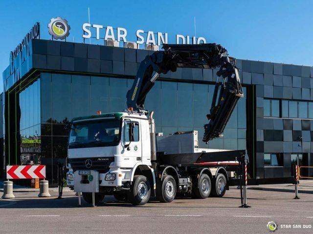Mercedes-Benz ACTROS 4144 8x4 PALFINGER PK 85002 - Camión caja abierta, Camión grúa: foto 2 Mercedes-Benz ACTROS 4144 8x4 PALFINGER PK 85002 - Camión caja abierta, Camión grúa: foto 2