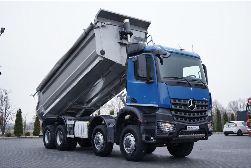 Camión volquete Mercedes-Benz ACTROS 4145 / 8X8 / WYWROTKA TYLNOZSYPOWA / KH-KIPPER 6 M / AUTO: foto 6