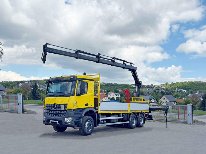 Mercedes-Benz AROCS 2636 *HIAB 166 D-4 HIDUO + FUNK* 6x4 - Camión caja abierta, Camión grúa: foto 2 Mercedes-Benz AROCS 2636 *HIAB 166 D-4 HIDUO + FUNK* 6x4 - Camión caja abierta, Camión grúa: foto 2