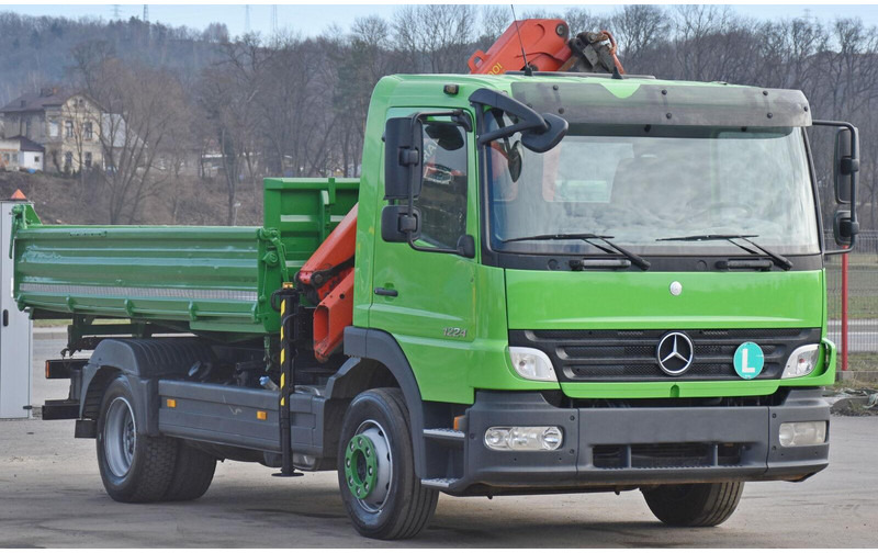 Mercedes-Benz ATEGO 1224 - Camión volquete, Camión grúa: foto 4 Mercedes-Benz ATEGO 1224 - Camión volquete, Camión grúa: foto 4