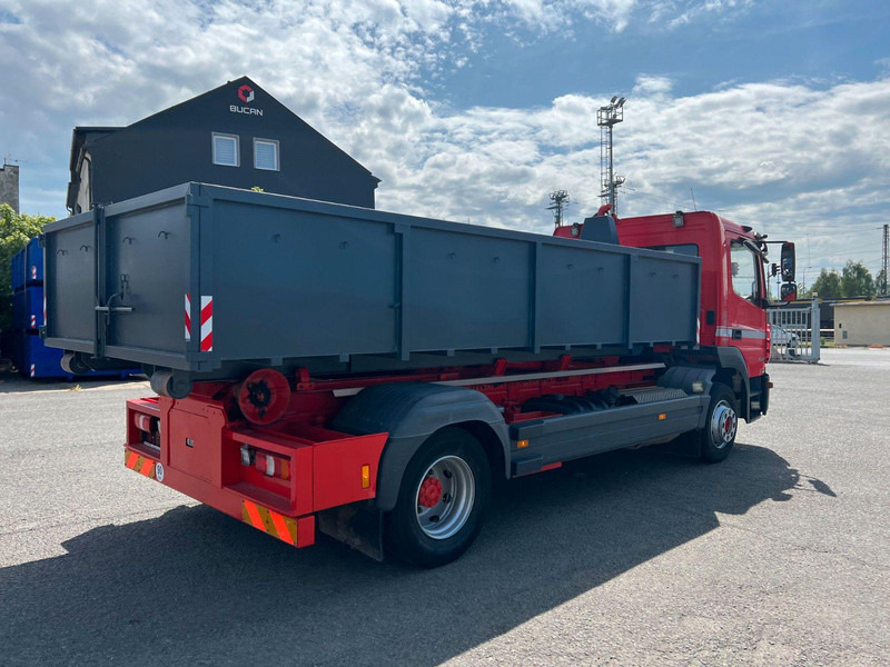 Mercedes-Benz ATEGO 1524, ABROLLKIPPER HIAB 1570MM - Camión caja abierta, Camión grúa: foto 2 Mercedes-Benz ATEGO 1524, ABROLLKIPPER HIAB 1570MM - Camión caja abierta, Camión grúa: foto 2