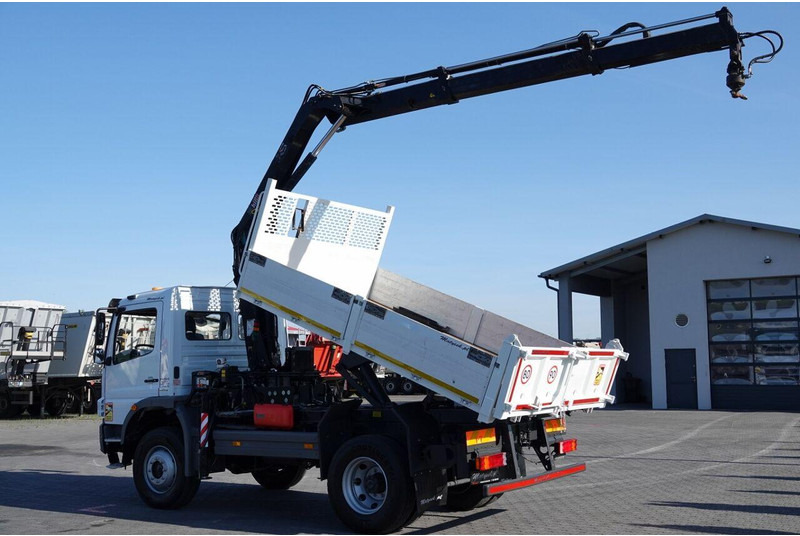Mercedes-Benz ATEGO 16.24 / 4X4 / WYWROTKA + HDS HIAB 111 BS-2 / PILOT / ROT - Camión volquete: foto 3 Mercedes-Benz ATEGO 16.24 / 4X4 / WYWROTKA + HDS HIAB 111 BS-2 / PILOT / ROT - Camión volquete: foto 3
