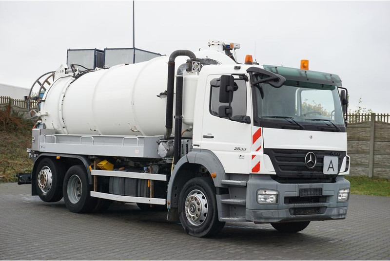 Mercedes-Benz AXOR / 2533 / 6 X 2 / E 5 / ASENIZACYJNY / OŚ SKRĘTNA - Limpieza de alcantarillado: foto 2 Mercedes-Benz AXOR / 2533 / 6 X 2 / E 5 / ASENIZACYJNY / OŚ SKRĘTNA - Limpieza de alcantarillado: foto 2