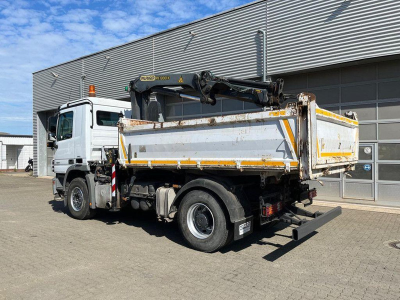 Mercedes-Benz Actros 1841 K 3-Way Meiller Tipper Crane Palfinger PK 13001-KA - Camión volquete, Camión grúa: foto 4 Mercedes-Benz Actros 1841 K 3-Way Meiller Tipper Crane Palfinger PK 13001-KA - Camión volquete, Camión grúa: foto 4