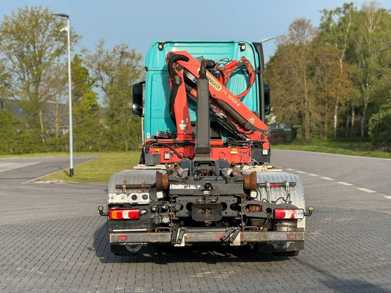 Mercedes-Benz Actros 2540 6x2 Abrollkipper Kran PK 11001 - Camión caja abierta, Camión grúa: foto 3 Mercedes-Benz Actros 2540 6x2 Abrollkipper Kran PK 11001 - Camión caja abierta, Camión grúa: foto 3