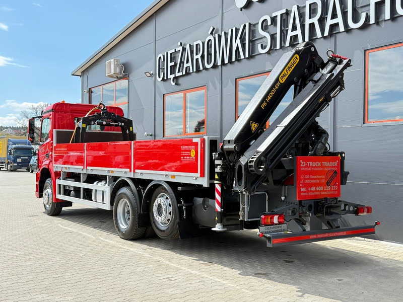 Mercedes-Benz Arocs Actros 2532 / E6 / 6x2 / skrzynia + żuraw Palfinger / budo - Camión caja abierta, Camión grúa: foto 4 Mercedes-Benz Arocs Actros 2532 / E6 / 6x2 / skrzynia + żuraw Palfinger / budo - Camión caja abierta, Camión grúa: foto 4