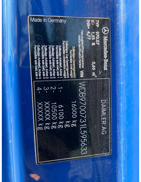 Arrendamiento de Mercedes-Benz Atego 1624 -Meiller Absetzkipper Mercedes-Benz Atego 1624 -Meiller Absetzkipper: foto 14