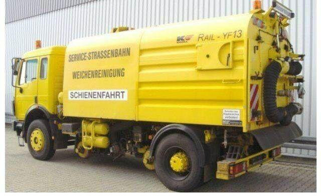 Mercedes-Benz SK 1820 4x2 Schienenreinigungs Kehrmaschine RAIL - Barredora vial: foto 3 Mercedes-Benz SK 1820 4x2 Schienenreinigungs Kehrmaschine RAIL - Barredora vial: foto 3