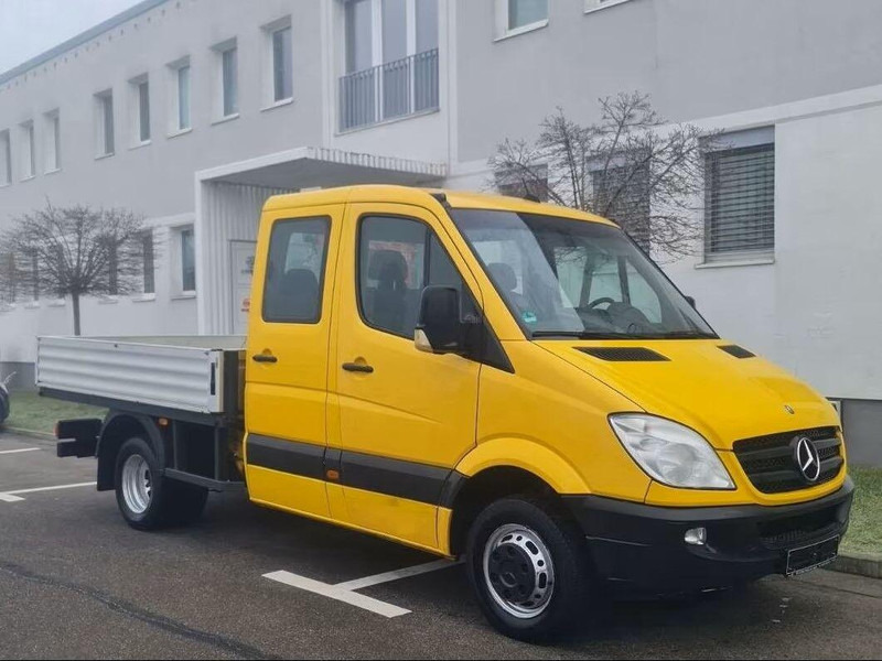Mercedes-Benz Sprinter 519 CDI Doka - Flatbed truck + crane - Camión caja abierta, Camión grúa: foto 2 Mercedes-Benz Sprinter 519 CDI Doka - Flatbed truck + crane - Camión caja abierta, Camión grúa: foto 2