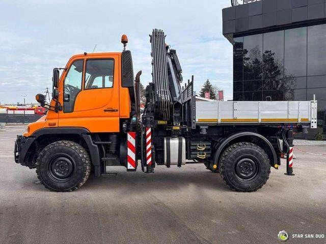 Mercedes-Benz UNIMOG U300 4x4 HIAB 122 D-3 CRANE - Camión volquete, Camión grúa: foto 5 Mercedes-Benz UNIMOG U300 4x4 HIAB 122 D-3 CRANE - Camión volquete, Camión grúa: foto 5