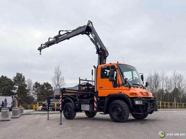 Mercedes-Benz UNIMOG U300 4x4 HIAB 122 D-3 CRANE - Camión volquete, Camión grúa: foto 3 Mercedes-Benz UNIMOG U300 4x4 HIAB 122 D-3 CRANE - Camión volquete, Camión grúa: foto 3
