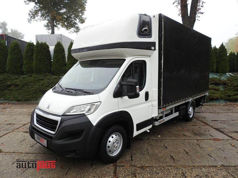 Peugeot BOXER PLANDEKA WINDA 8 PALET WEBASTO KLIMATYZACJA LEDY 165KM [ - Camión caja cerrada: foto 1 Peugeot BOXER PLANDEKA WINDA 8 PALET WEBASTO KLIMATYZACJA LEDY 165KM [ - Camión caja cerrada: foto 1
