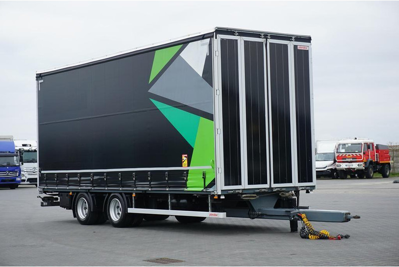 Plandex TANDEM / PRZEJAZDOWA / DŁ. 7,75 M / OS PODNOSZONA - Remolque con toldo: foto 1 Plandex TANDEM / PRZEJAZDOWA / DŁ. 7,75 M / OS PODNOSZONA - Remolque con toldo: foto 1