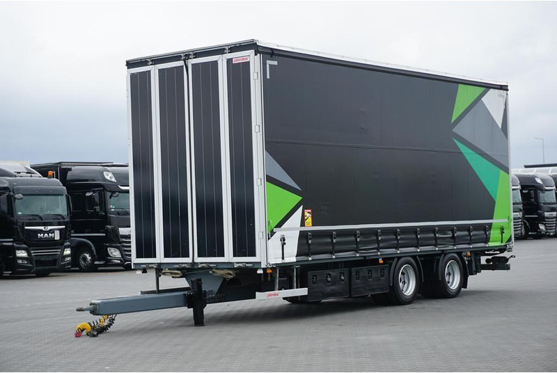 Plandex TANDEM / PRZEJAZDOWA / DŁ. 7,75 M / OS PODNOSZONA - Remolque con toldo: foto 2 Plandex TANDEM / PRZEJAZDOWA / DŁ. 7,75 M / OS PODNOSZONA - Remolque con toldo: foto 2