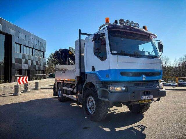 Renault KERAX 270 4x4 PALFINGER PK 16502 CRANE WINCH - Camión caja abierta, Camión grúa: foto 2 Renault KERAX 270 4x4 PALFINGER PK 16502 CRANE WINCH - Camión caja abierta, Camión grúa: foto 2