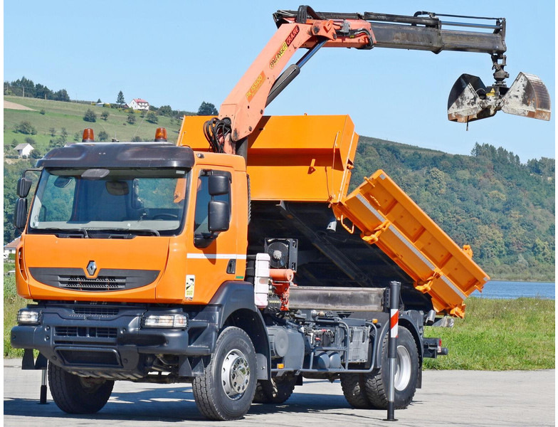 Renault KERAX 370 - Camión volquete, Camión grúa: foto 3 Renault KERAX 370 - Camión volquete, Camión grúa: foto 3
