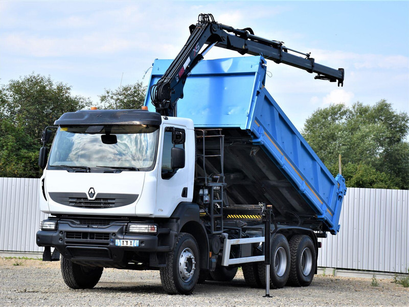 Renault KERAX 370 DXI - Camión volquete, Camión grúa: foto 1 Renault KERAX 370 DXI - Camión volquete, Camión grúa: foto 1