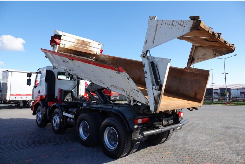 Renault KERAX 480 / 8x4 / WYWROTKA / HYDROBURTA / HYDROKLAPA / BORDMATIC - Camión volquete: foto 2 Renault KERAX 480 / 8x4 / WYWROTKA / HYDROBURTA / HYDROKLAPA / BORDMATIC - Camión volquete: foto 2