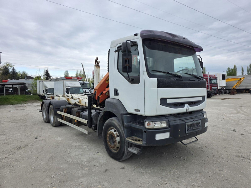 Renault Kerax 370 DCi - Palfinger PKK 8500 Crane - Multilift - Camión multibasculante, Camión grúa: foto 1 Renault Kerax 370 DCi - Palfinger PKK 8500 Crane - Multilift - Camión multibasculante, Camión grúa: foto 1