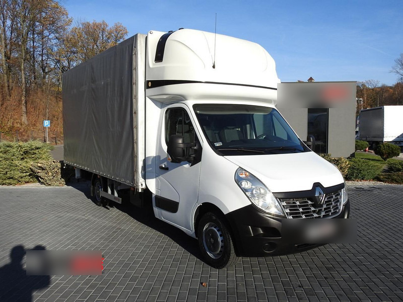 Renault MASTER PLANDEKA 10 PALET TEMPOMAT KLIMATYZACJA PNEUMATYKA 170KM - Furgoneta con lona: foto 1 Renault MASTER PLANDEKA 10 PALET TEMPOMAT KLIMATYZACJA PNEUMATYKA 170KM - Furgoneta con lona: foto 1