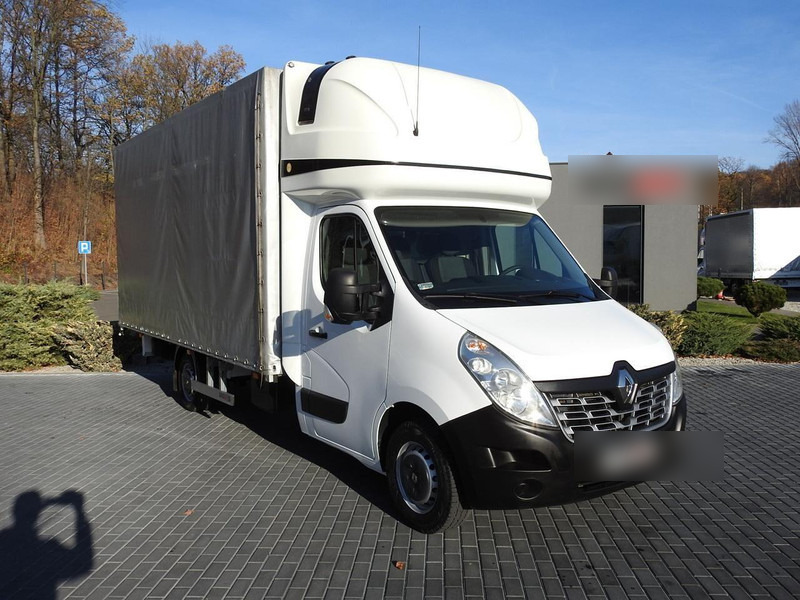 Renault MASTER PLANDEKA 10 PALET TEMPOMAT KLIMATYZACJA PNEUMATYKA 170KM - Furgoneta con lona: foto 4 Renault MASTER PLANDEKA 10 PALET TEMPOMAT KLIMATYZACJA PNEUMATYKA 170KM - Furgoneta con lona: foto 4