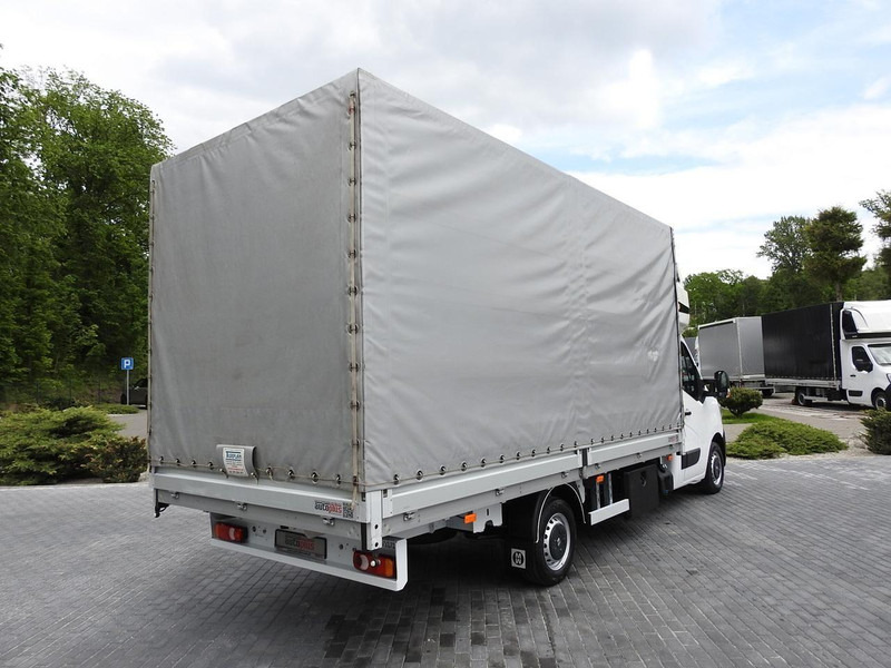 Renault MASTER PLANDEKA 10 PALET WEBASTO TEMPOMAT KLIMATYZACJA LEDY 165 - Furgoneta con lona: foto 3 Renault MASTER PLANDEKA 10 PALET WEBASTO TEMPOMAT KLIMATYZACJA LEDY 165 - Furgoneta con lona: foto 3