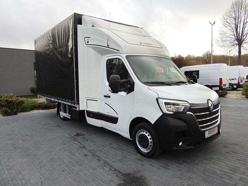 Renault MASTER PLANDEKA 10 PALET WEBASTO TEMPOMAT KLIMATYZACJA LEDY PNEU - Furgoneta con lona: foto 4 Renault MASTER PLANDEKA 10 PALET WEBASTO TEMPOMAT KLIMATYZACJA LEDY PNEU - Furgoneta con lona: foto 4