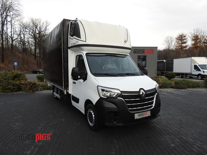 Renault MASTER PLANDEKA 10 PALET WEBASTO TEMPOMAT KLIMATYZACJA LEDY PNEU - Furgoneta con lona: foto 1 Renault MASTER PLANDEKA 10 PALET WEBASTO TEMPOMAT KLIMATYZACJA LEDY PNEU - Furgoneta con lona: foto 1