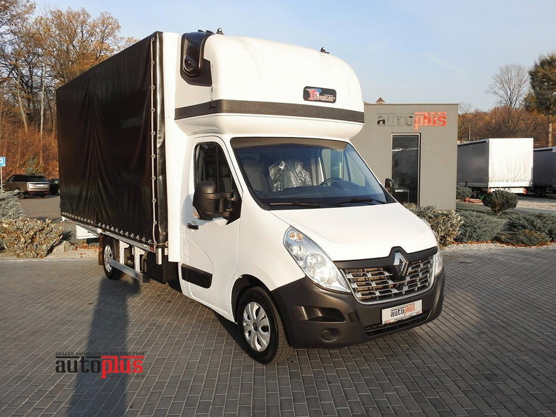 Renault MASTER PLANDEKA 10 PALET WEBASTO TEMPOMAT KLIMATYZACJA PNEUMATYK - Camión caja cerrada: foto 1 Renault MASTER PLANDEKA 10 PALET WEBASTO TEMPOMAT KLIMATYZACJA PNEUMATYK - Camión caja cerrada: foto 1