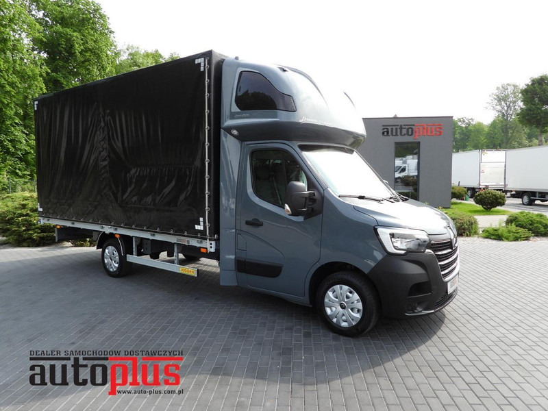 Renault MASTER PLANDEKA 10 PALET WEBASTO TEMPOMAT LEDY PNEUMATYKA KLIMAT - Furgoneta con lona: foto 1 Renault MASTER PLANDEKA 10 PALET WEBASTO TEMPOMAT LEDY PNEUMATYKA KLIMAT - Furgoneta con lona: foto 1