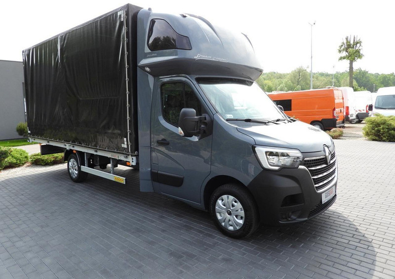 Renault MASTER PLANDEKA 10 PALET WEBASTO TEMPOMAT LEDY PNEUMATYKA KLIMAT - Furgoneta con lona: foto 4 Renault MASTER PLANDEKA 10 PALET WEBASTO TEMPOMAT LEDY PNEUMATYKA KLIMAT - Furgoneta con lona: foto 4
