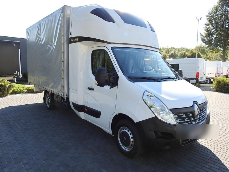 Renault MASTER PLANDEKA 8 PALET WEBASTO TEMPOMAT KLIMATYZACJA PNEUMATYKA - Furgoneta con lona: foto 4 Renault MASTER PLANDEKA 8 PALET WEBASTO TEMPOMAT KLIMATYZACJA PNEUMATYKA - Furgoneta con lona: foto 4