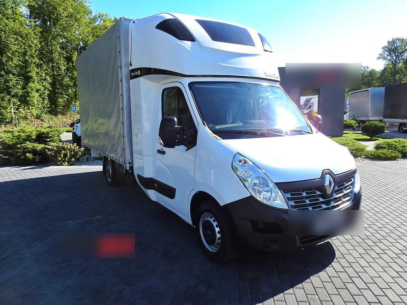 Renault MASTER PLANDEKA 8 PALET WEBASTO TEMPOMAT KLIMATYZACJA PNEUMATYKA - Furgoneta con lona: foto 1 Renault MASTER PLANDEKA 8 PALET WEBASTO TEMPOMAT KLIMATYZACJA PNEUMATYKA - Furgoneta con lona: foto 1