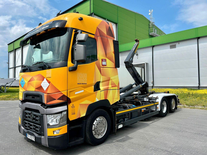 Renault T Solo ohne Abrollkipper oder Meiller-Haken - Camión caja abierta, Camión grúa: foto 1 Renault T Solo ohne Abrollkipper oder Meiller-Haken - Camión caja abierta, Camión grúa: foto 1