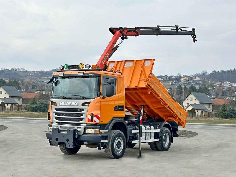 Scania G360 Kipper 4,10m *PK 11002 B + FUNK *4x4 - Camión volquete, Camión grúa: foto 2 Scania G360 Kipper 4,10m *PK 11002 B + FUNK *4x4 - Camión volquete, Camión grúa: foto 2