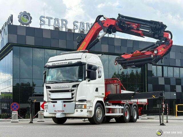 Scania G490 6x2 Palfinger PK 53002 SH Fly Jib Basket - Camión caja abierta, Camión grúa: foto 2 Scania G490 6x2 Palfinger PK 53002 SH Fly Jib Basket - Camión caja abierta, Camión grúa: foto 2
