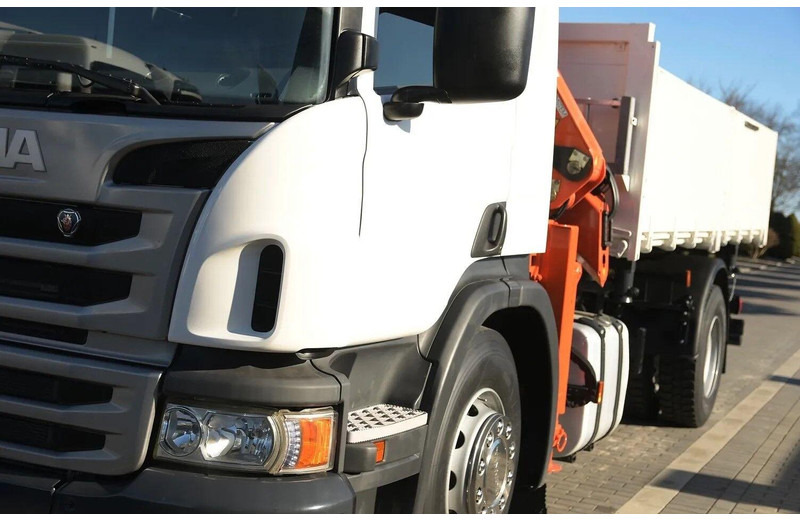 Arrendamiento de Scania P 250 - 3 way tipper + crane Scania P 250 - 3 way tipper + crane: foto 11