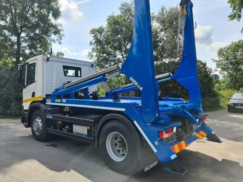 Scania P280 XT Skip Loader - Camión portacontenedor de cadenas: foto 5 Scania P280 XT Skip Loader - Camión portacontenedor de cadenas: foto 5