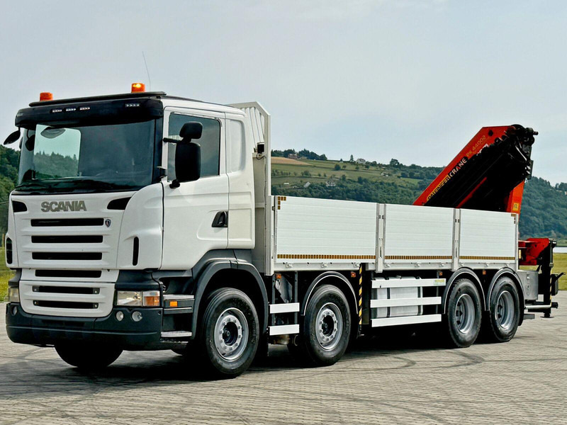Scania R 420 PRITSCHE 6,47 m * PK 44002/FUNK * 8x4 /TOP - Camión caja abierta, Camión grúa: foto 4 Scania R 420 PRITSCHE 6,47 m * PK 44002/FUNK * 8x4 /TOP - Camión caja abierta, Camión grúa: foto 4