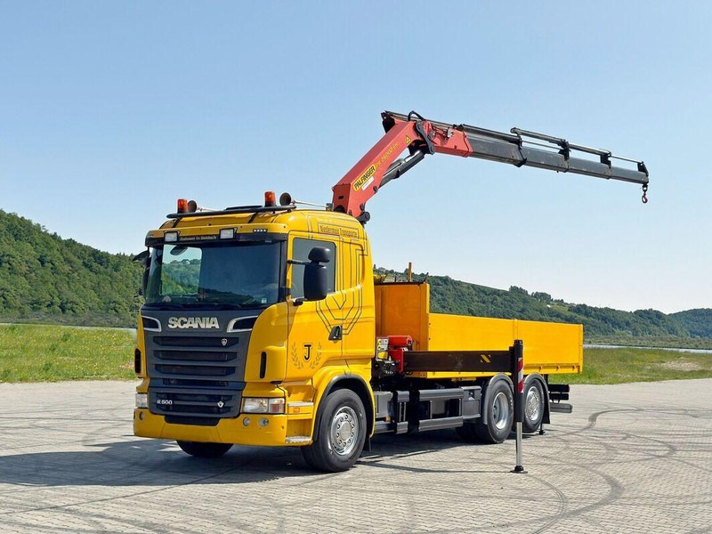 Scania R 500 * PK 26002 EH + FUNK * TOPZUSTAND - Camión caja abierta, Camión grúa: foto 2 Scania R 500 * PK 26002 EH + FUNK * TOPZUSTAND - Camión caja abierta, Camión grúa: foto 2