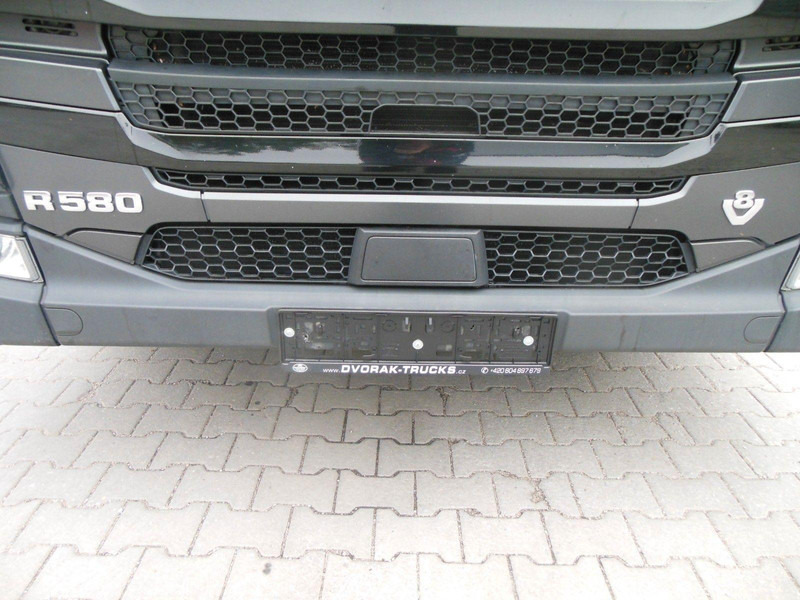 Camión volquete, Camión grúa Scania R 580 8X4 + PALFINGER PK 19.001 crane: foto 13